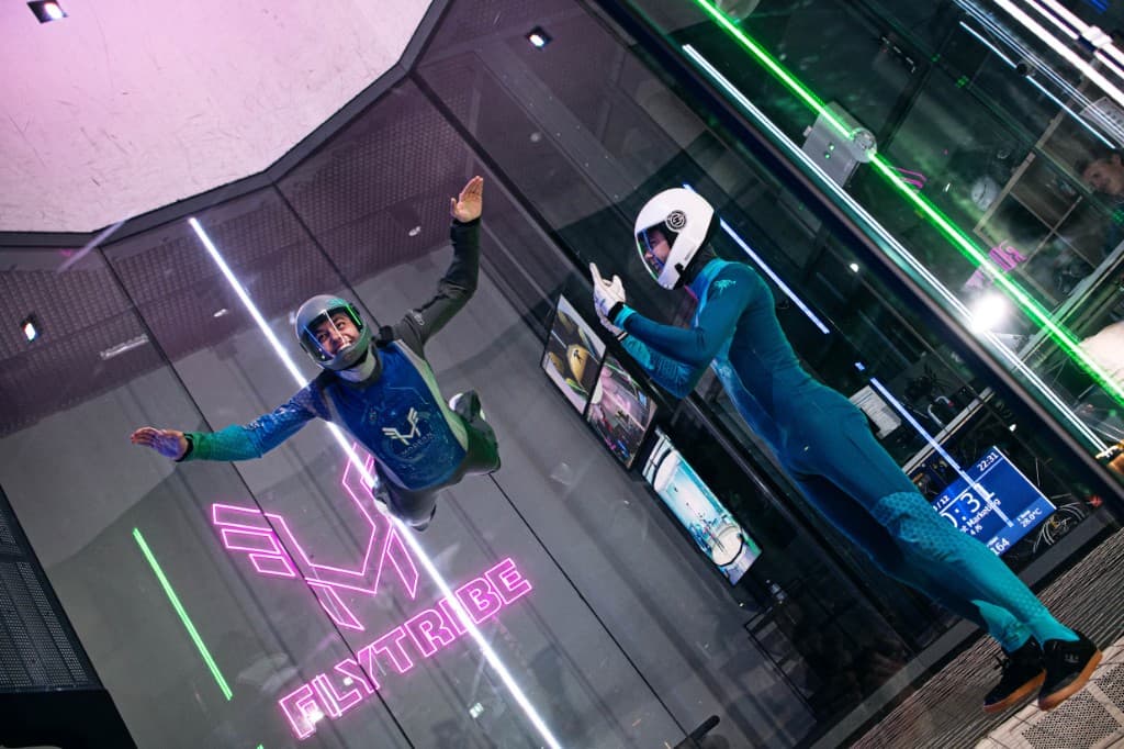 FlyTribe vindtunnel